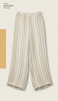 Relaxed Woven Trousers with Tapered Leg